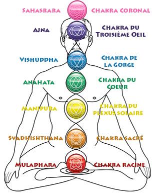 Les 7 Chakras - Voyance sans attente 01.78.41.48.80